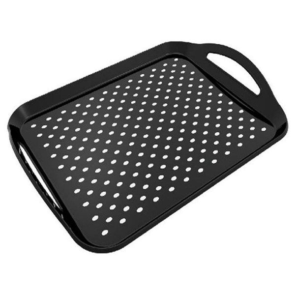 kitchen storage & organization rectangular non-slip plastic tray with handle black suitable for home and dining room
kitchen storage & organization rectangular non-slip plastic tray with handle black suitable for home and dining room