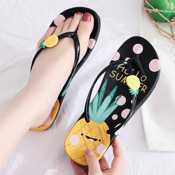fruit women's flip-flops wear seaside holiday soft bottom non-slip beach slippers female flats slippers summer shoes qq346, Black
fruit women's flip-flops wear seaside holiday soft bottom non-slip beach slippers female flats slippers summer shoes qq346, Black