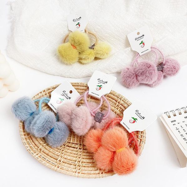 2 pcs/set children cute fruit bow hair ball elastic hair bands baby girls lovely scrunchies rubber bands kids accessories, Slivery;white
2 pcs/set children cute fruit bow hair ball elastic hair bands baby girls lovely scrunchies rubber bands kids accessories, Slivery;white