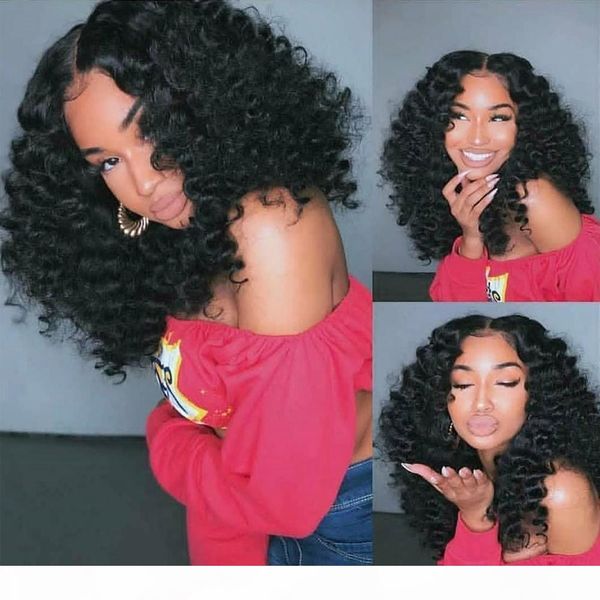 360 frontal deep wave lace front human hair wigs with baby hair glueless 13x6 lace front wigs pre plucked full lace wig hairline, Black 
360 frontal deep wave lace front human hair wigs with baby hair glueless 13x6 lace front wigs pre plucked full lace wig hairline, Black