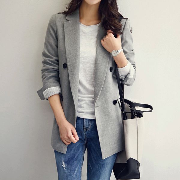 spring in autumn the new suit of leisure women long-sleeved (black and grey optional two-color) qvvt, White;black
spring in autumn the new suit of leisure women long-sleeved (black and grey optional two-color) qvvt, White;black