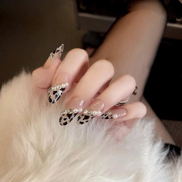 false nails 24pcs leopard wear long paragraph fashion manicure patch save time wearable nail uñas postizas, Red;gold
false nails 24pcs leopard wear long paragraph fashion manicure patch save time wearable nail uñas postizas, Red;gold