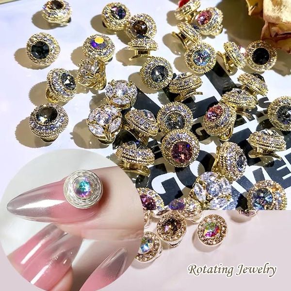 nail art decorations 2pcs shiny rotatable zircon rhinestones 3d spin luxury diamond high speed rotating crystal beads manicure, Silver;gold
nail art decorations 2pcs shiny rotatable zircon rhinestones 3d spin luxury diamond high speed rotating crystal beads manicure, Silver;gold