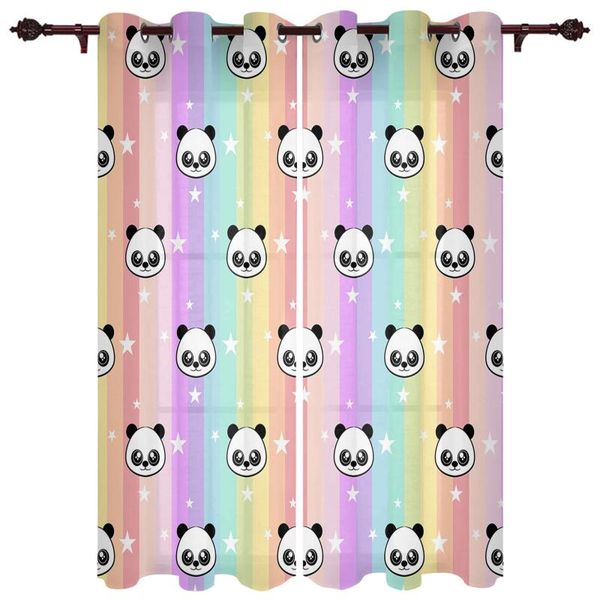 luxury window curtain panda rainbow stripes l home living room kitchen bedroom decoration translucent polyester curtain
luxury window curtain panda rainbow stripes l home living room kitchen bedroom decoration translucent polyester curtain