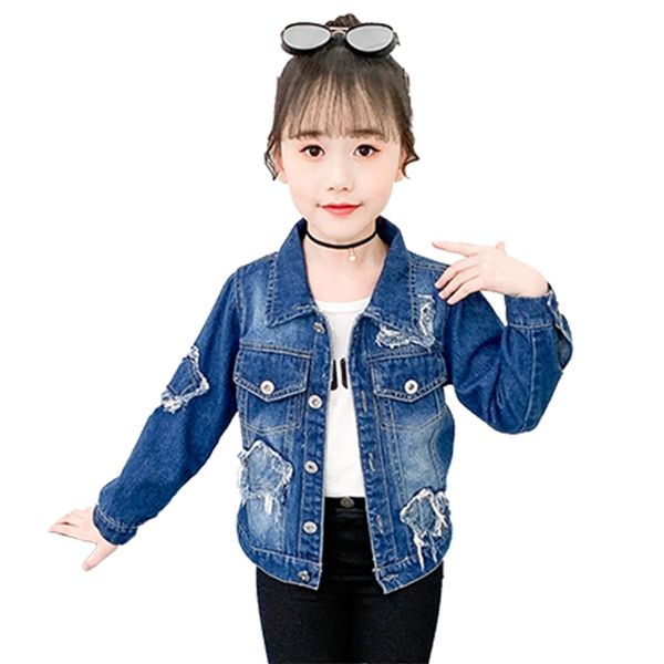 denim coat for girl appliques jacket kids spring autumn children's casual style clothes 6 8 10 12 14 210528, Blue;gray
denim coat for girl appliques jacket kids spring autumn children's casual style clothes 6 8 10 12 14 210528, Blue;gray