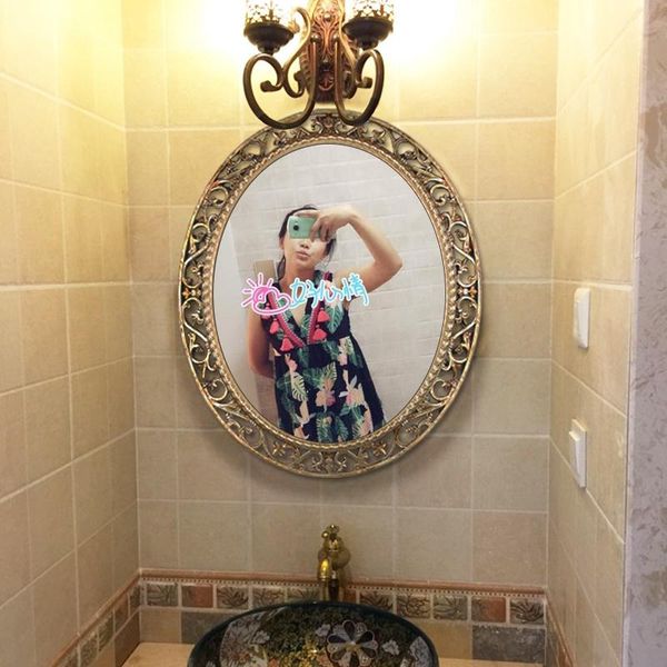 mirrors 55cmx66cm european oval bathroom mirror toilet wall decoration makeup waterproof
mirrors 55cmx66cm european oval bathroom mirror toilet wall decoration makeup waterproof