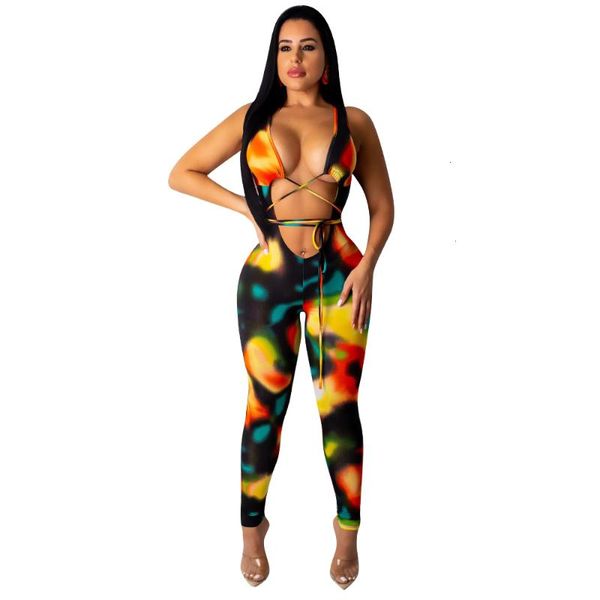women's jumpsuits & rompers women summer deep v neck bandage lace up tank sleeveless sashes long pants printed romper q, Black;white
women's jumpsuits & rompers women summer deep v neck bandage lace up tank sleeveless sashes long pants printed romper q, Black;white