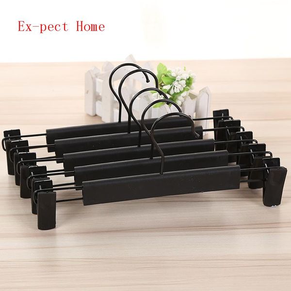 50pcs plastic black hanger for lingerie underwear anti-skidding clothing pants skirt clip hangers rack
50pcs plastic black hanger for lingerie underwear anti-skidding clothing pants skirt clip hangers rack