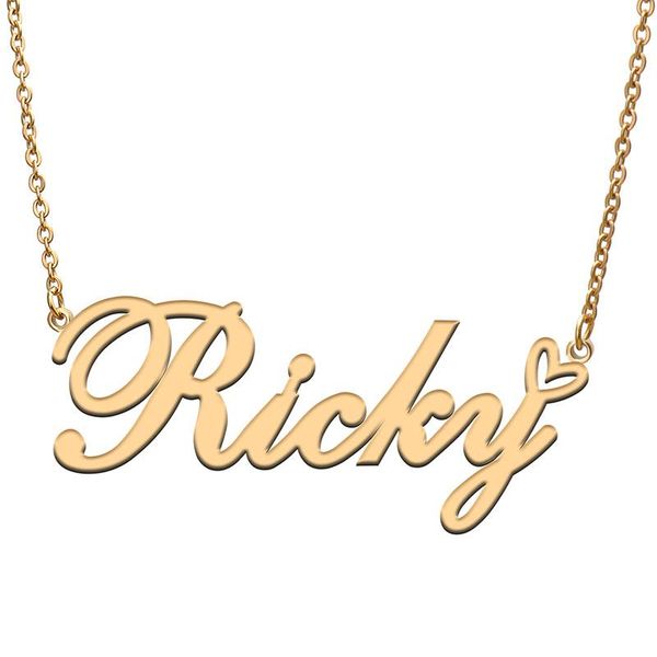 pendant necklaces ricky love heart name necklace personalized gold plated stainless steel collar for women girls friends birthday wedding gi, Silver
pendant necklaces ricky love heart name necklace personalized gold plated stainless steel collar for women girls friends birthday wedding gi, Silver