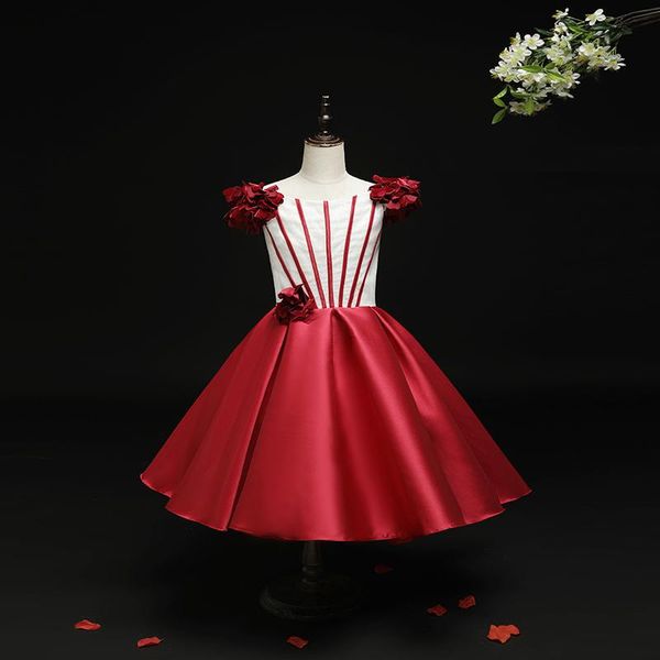 girl's dresses faashion flower girl simple o-neck sleeveless princess ball gown delicate apliques kids birthaday party, Red;yellow
girl's dresses faashion flower girl simple o-neck sleeveless princess ball gown delicate apliques kids birthaday party, Red;yellow
