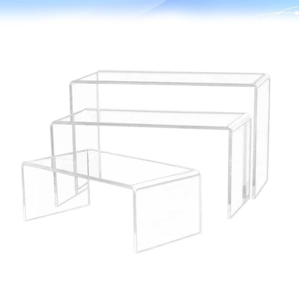 hooks & rails 3 pcs u shaped acrylic storage rack clear shelf display stand deskorganizer holder for model bag shoes - size
hooks & rails 3 pcs u shaped acrylic storage rack clear shelf display stand deskorganizer holder for model bag shoes - size