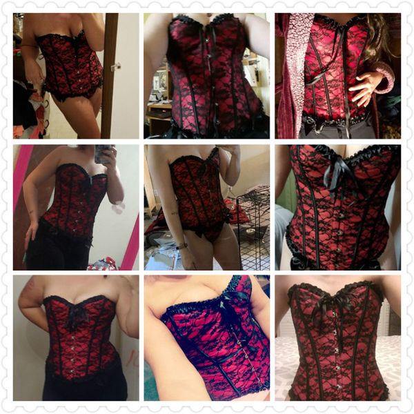 woman corset steampunk boned corsette gothic burlesque lace up back lingerie 6xl plus size cincher with g-string, Black
woman corset steampunk boned corsette gothic burlesque lace up back lingerie 6xl plus size cincher with g-string, Black