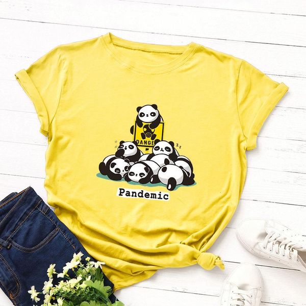 panda basic t-shirt women summer oversized cute animal t shirt funny print cotton casual harajuku cartoon tees, White
panda basic t-shirt women summer oversized cute animal t shirt funny print cotton casual harajuku cartoon tees, White