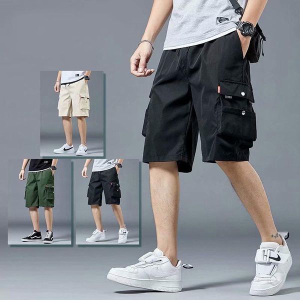 men's shorts 2021shorts jeans summer hiphop pants fashion hop multi pocket street wear men biker flared, White;black
men's shorts 2021shorts jeans summer hiphop pants fashion hop multi pocket street wear men biker flared, White;black