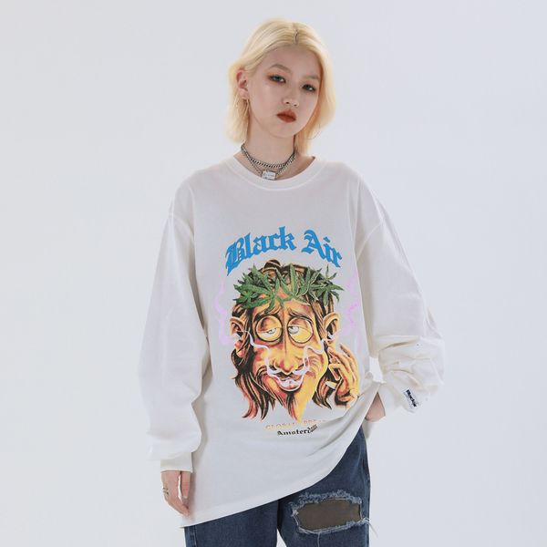 2021 new man printed streetwear oversize hip hop harajuku tees casual long sleeve shirts tsy6, White
2021 new man printed streetwear oversize hip hop harajuku tees casual long sleeve shirts tsy6, White
