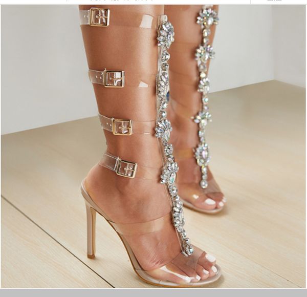 official website 70% off outlet summer women's crystal rhinestone bohemia boots buckle strap open peep toe high heels sandals transpare, Black
official website 70% off outlet summer women's crystal rhinestone bohemia boots buckle strap open peep toe high heels sandals transpare, Black