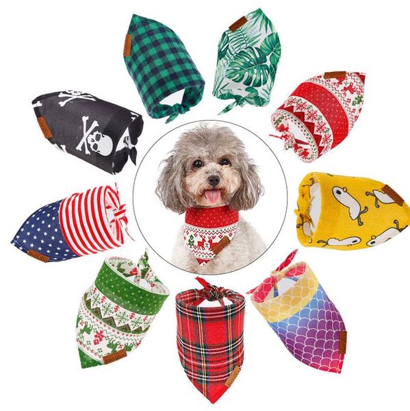 dog apparel holiday tri angle clothes various pattern pet bow tie collar head scarfs bandana for christmas halloween
dog apparel holiday tri angle clothes various pattern pet bow tie collar head scarfs bandana for christmas halloween