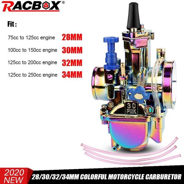 motorcycle fuel system 2t 4t pwk carburetor 28mm 30mm 32mm 34mm racing parts scooters dirt bike atv 75cc-250cc colorful universal carburador
motorcycle fuel system 2t 4t pwk carburetor 28mm 30mm 32mm 34mm racing parts scooters dirt bike atv 75cc-250cc colorful universal carburador