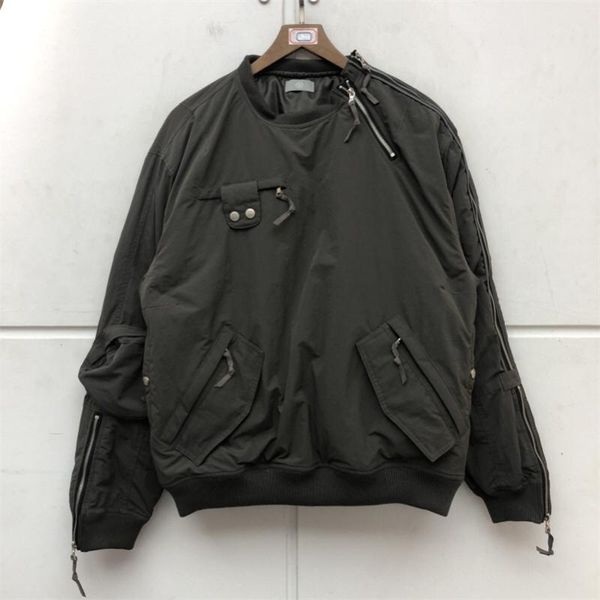 men's jackets 2021fw multi-zip multi pocket jacket coat men women 1:1 thickened cotton coats street vintage outerwear, Black;brown
men's jackets 2021fw multi-zip multi pocket jacket coat men women 1:1 thickened cotton coats street vintage outerwear, Black;brown