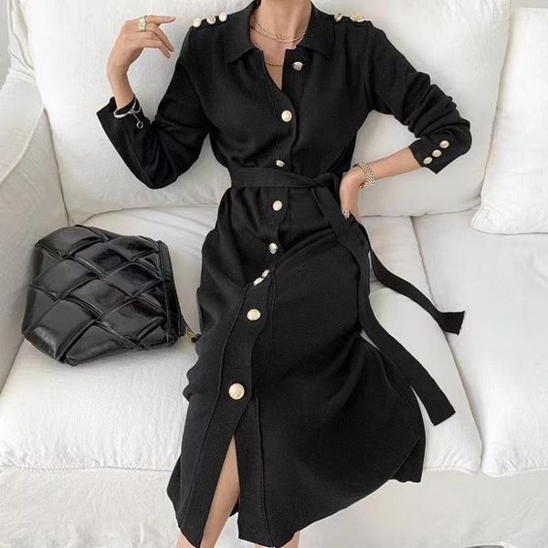 casual dresses lady knitted dress evening party long single breasted bandage cardigan elegant knitwear woman night autumn winter, Black;gray
casual dresses lady knitted dress evening party long single breasted bandage cardigan elegant knitwear woman night autumn winter, Black;gray