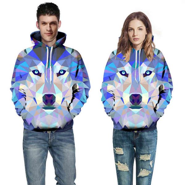 men's nnd women's sweatshirts star wolf digital printed hooded sweater large couple baseball et, Black
men's nnd women's sweatshirts star wolf digital printed hooded sweater large couple baseball et, Black