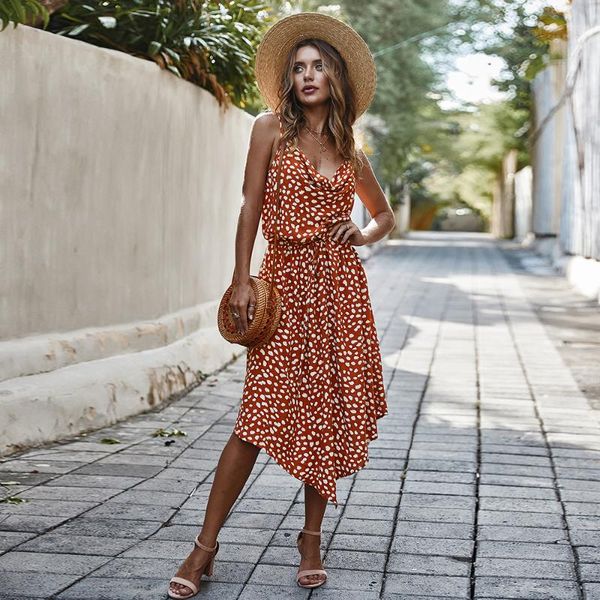 casual dresses dress summer women 2021 fashion v-neck sleeveless ruched asymmetrical dot printed holiday vestido de festa, Black;gray
casual dresses dress summer women 2021 fashion v-neck sleeveless ruched asymmetrical dot printed holiday vestido de festa, Black;gray