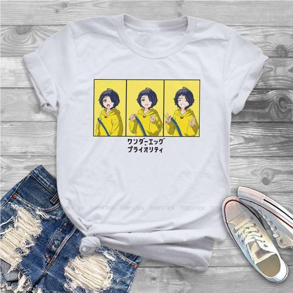 women's t-shirt funny cute feminine shirts wonder egg priority ai ohto anime plus size harajuku vintage female clothing, White
women's t-shirt funny cute feminine shirts wonder egg priority ai ohto anime plus size harajuku vintage female clothing, White