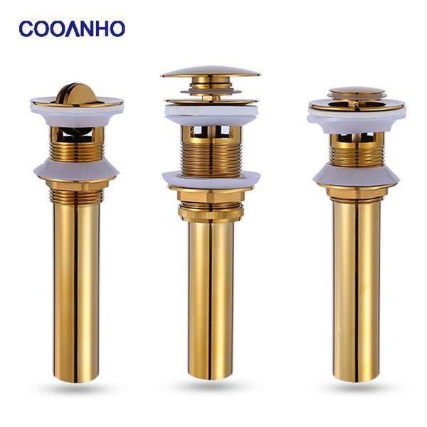 other bath & toilet supplies cooanho bathroom sink drain ser, up vessel assembly with overflow, gold
other bath & toilet supplies cooanho bathroom sink drain ser, up vessel assembly with overflow, gold