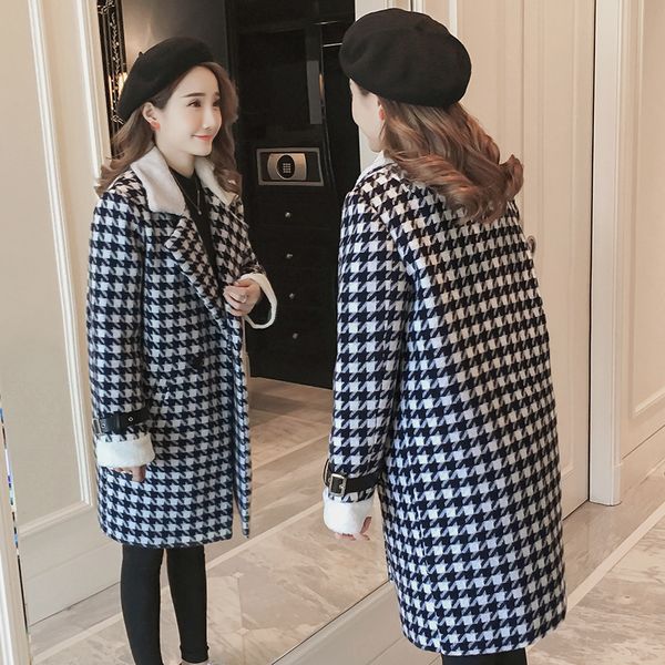 manner of wool women's winter coat section 2021 new thick woolen popular wild ladies'loose m693, Black
manner of wool women's winter coat section 2021 new thick woolen popular wild ladies'loose m693, Black