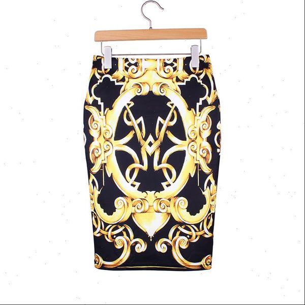 s 4xl women pencil skirts america amp europe fashion ladies slim faldas golden chain print vogue girls casual bottoms, Black
s 4xl women pencil skirts america amp europe fashion ladies slim faldas golden chain print vogue girls casual bottoms, Black