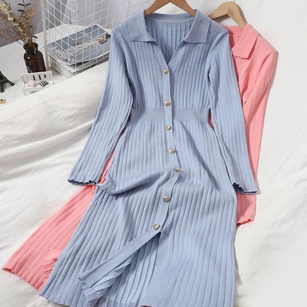 thin knitted women dresses autumn turn-down collar long-sleeved button solid slim knee-length female clothing casual, Black;gray
thin knitted women dresses autumn turn-down collar long-sleeved button solid slim knee-length female clothing casual, Black;gray