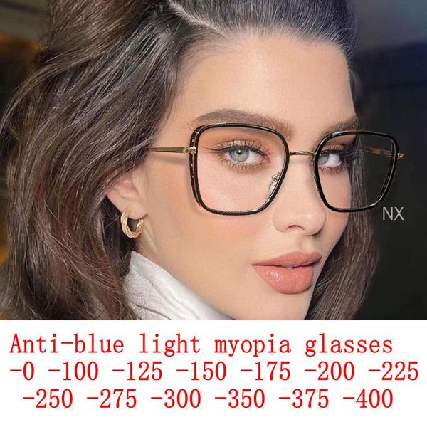 sunglasses finished anti blue light myopia glasses women men square frame nearsighted prescription eyewear diopters 0 to -4.0 nx, White;black
sunglasses finished anti blue light myopia glasses women men square frame nearsighted prescription eyewear diopters 0 to -4.0 nx, White;black