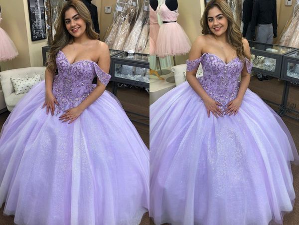2022 fancy lavender off shoulders quinceanera prom dresses plus size corset crystal rhinestones ball gown sweet 16 dress vestidos 15 anos, Blue;red
2022 fancy lavender off shoulders quinceanera prom dresses plus size corset crystal rhinestones ball gown sweet 16 dress vestidos 15 anos, Blue;red