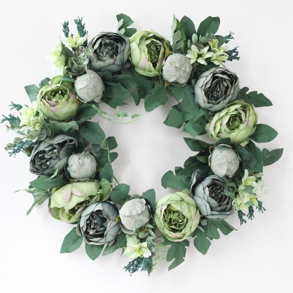 decorative flowers & wreaths autumn peony wreath christmas green door wall hanging garland ornaments wedding home backdrops decoration
decorative flowers & wreaths autumn peony wreath christmas green door wall hanging garland ornaments wedding home backdrops decoration