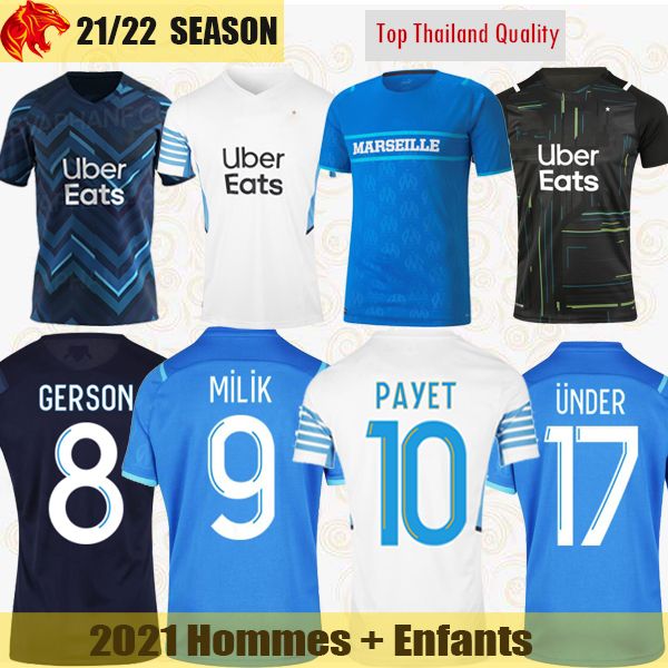 21 22 olympique de marseille soccer jerseys milik 2021 2022 om payet maillot under benedetto kamara luis henrique football shirt gerson men, Black;yellow
21 22 olympique de marseille soccer jerseys milik 2021 2022 om payet maillot under benedetto kamara luis henrique football shirt gerson men, Black;yellow