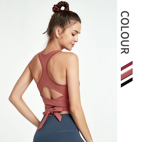 new net red yoga clothes women's back fitness dance yoga vest running sports underwear, Gray
new net red yoga clothes women's back fitness dance yoga vest running sports underwear, Gray