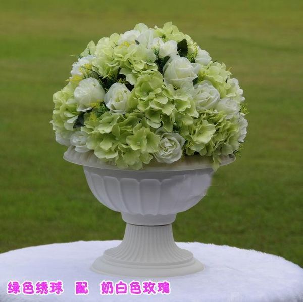 new10pcs/lot wedding road lead artificial flower ball wedding table flowers centerpiece flower balls decoration
new10pcs/lot wedding road lead artificial flower ball wedding table flowers centerpiece flower balls decoration