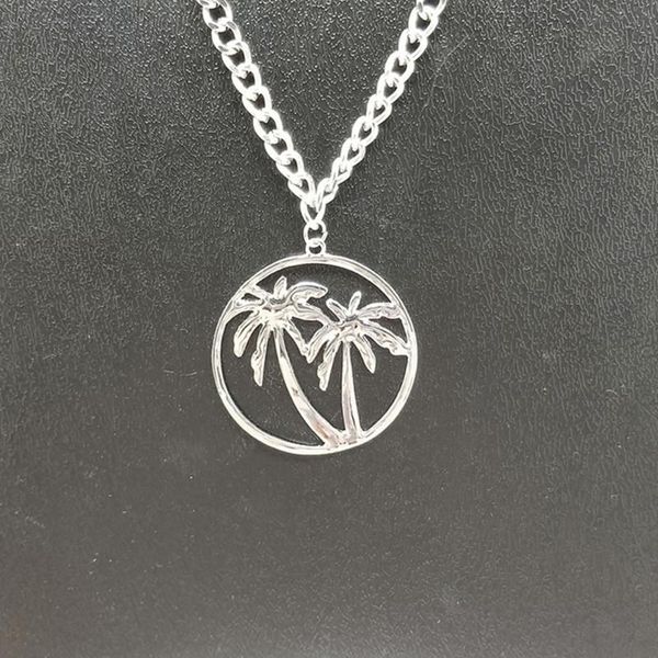 pendant necklaces korean version of ins coconut tree lucky necklace fashion retro punk hip hop rock party couple mother's day gift, Silver
pendant necklaces korean version of ins coconut tree lucky necklace fashion retro punk hip hop rock party couple mother's day gift, Silver