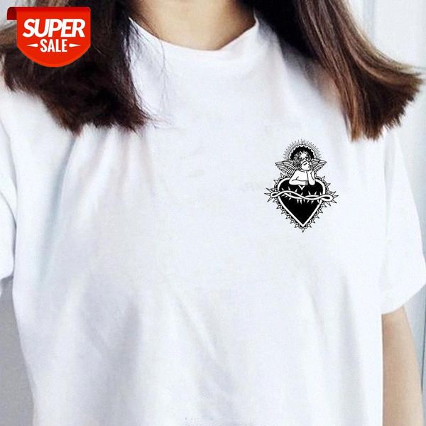 sunfiz yf women sweet white cotton t-shirts angel heart printing kawaii tshirts short sleeve o neck tees #gp8j
sunfiz yf women sweet white cotton t-shirts angel heart printing kawaii tshirts short sleeve o neck tees #gp8j