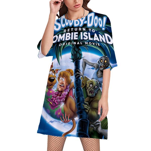 cloocl scooby doo women t-shirts printed personalized lady clothes loose short sleeve hip-hop style teens leisure outfits diy customize, White
cloocl scooby doo women t-shirts printed personalized lady clothes loose short sleeve hip-hop style teens leisure outfits diy customize, White