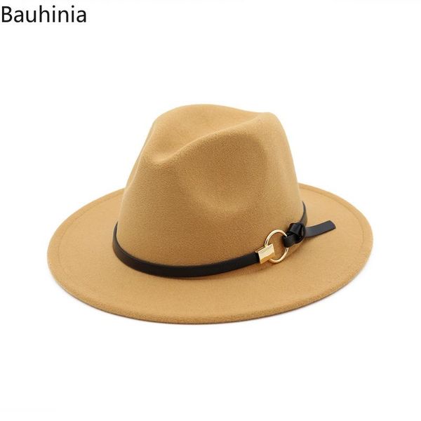 bauhinia fashion new trilby women men jazz godfather sombrero caps casual solid wide brim trend fedora felt hat, Blue;gray
bauhinia fashion new trilby women men jazz godfather sombrero caps casual solid wide brim trend fedora felt hat, Blue;gray