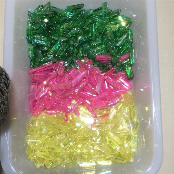 decorative objects & figurines 500g aura colourful natural rainbow wand quartz crystal point home furnishing decoration energy stone reiki h
decorative objects & figurines 500g aura colourful natural rainbow wand quartz crystal point home furnishing decoration energy stone reiki h
