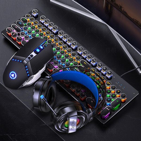 keyboard mouse combos mechanical black axis blue switch retro punk gaming headphone two/three piece set cable for pc loptap
keyboard mouse combos mechanical black axis blue switch retro punk gaming headphone two/three piece set cable for pc loptap
