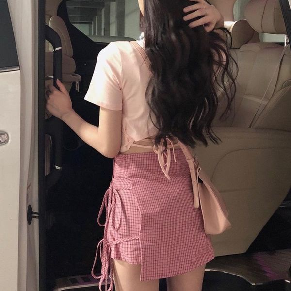 skirts women summer japanese spring high waist girl harajuku college vintage sweet lattice bow bandage short skirt, Black
skirts women summer japanese spring high waist girl harajuku college vintage sweet lattice bow bandage short skirt, Black