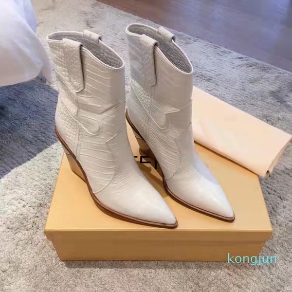 fashion season shoes cowboy boots croc embossed leather italy roma white boots, Black
fashion season shoes cowboy boots croc embossed leather italy roma white boots, Black
