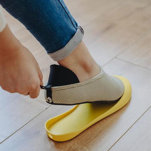 slippers cosmagic indoor slipper women removable sole soft house silent walking floor men dual-purpose waterproof non-slip slide shoe, Black
slippers cosmagic indoor slipper women removable sole soft house silent walking floor men dual-purpose waterproof non-slip slide shoe, Black