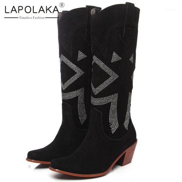 boots lapolaka fashion 2021 plus size 46 crystal ins shoes woman female slip on high heels flock autumn mid calf1, Black
boots lapolaka fashion 2021 plus size 46 crystal ins shoes woman female slip on high heels flock autumn mid calf1, Black