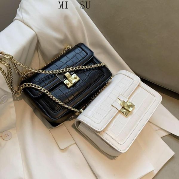 shoulder bags crocodile pattern square crossbody bag 2021 pu leather women's designer handbag lock messenger
shoulder bags crocodile pattern square crossbody bag 2021 pu leather women's designer handbag lock messenger