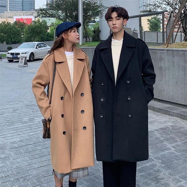 women's wool & blends winter trench coat for women 2021 fashion trends double breasted brown and black woolen coats ladies korean elega
women's wool & blends winter trench coat for women 2021 fashion trends double breasted brown and black woolen coats ladies korean elega