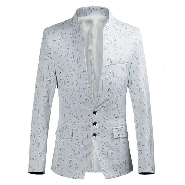 chinese collar suit jacket gold print club party prom jacket men floral blazer mandarin slim fit blazer homme plus size 6xl, White;black
chinese collar suit jacket gold print club party prom jacket men floral blazer mandarin slim fit blazer homme plus size 6xl, White;black